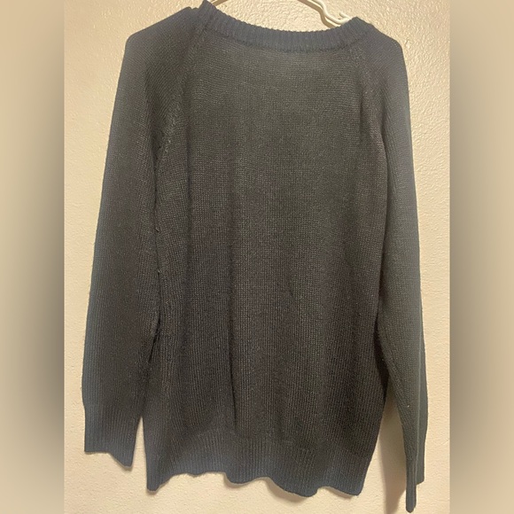 Heart Crewneck Knitted Sweater- size xxl - Picture 11 of 12